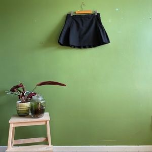 Black Adidas wrap tennis skirt